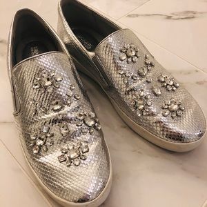 Michael Kors crystal-embellished sneakers